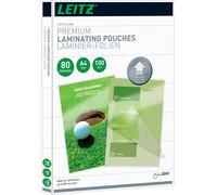 Tzf-74780000 Pochettes De Plastification, Matériau Épais De 80 Microns (Transparent, Brillant, A4) - Pack De 100