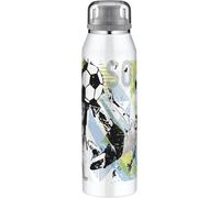 Tzf-Alfi Bouteille D'eau Isotherme Pour Enfant 500 Ml Isobottle Football Bouteille Isotherme En Acier Inoxydable Étanche 5677.204.050 Thermos 12 Heures Chaud 24 Heures Froid Sans Bpa