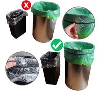 Tzf-Anneau Caoutchouc De Rechange Pour Sac Poubelle, 12 Pcs, Compatible Avec Les Poubelles Wesco Avec Insert Individuel, 120 X 10 X 1,5 Mm, En Noir, Également Pour D'autres Poubelles Tonnes