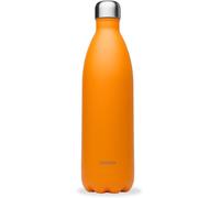 Tzf-- Bouteille Isotherme Pop Orange 1l - Gourde Nomade Inox - 24h Froid Et 12h Chaud - Etanche, Sans Bpa & Réutilisable - Gourde Isotherme Pour Sport, Voyage, Bureau, Randonnée