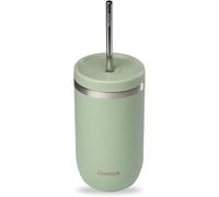 Tzf-- Cold Cup Isotherme 470ml Vert Tilleul - 24h Glacé & 12 Froid - Inox Recyclé, Anti-Éclaboussure - Idéale Pour Boissons Fraîches, Bubble Tea Et Café Glacé
