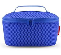 Tzf-Coolerbag S Pocket - Sac Isotherme Avec Dessus En Bouteilles Pet Recyclées - Idéal Pour Le Déjeuner En Déplacement, Maille Bleu Roi, S