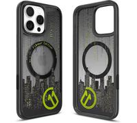 Tzf-Coque Pour Iphone 16 Pro, Ultra Hybrid T Magfit, [C11 Series Flâneur Edition] [Bouton Camera Control Couvert] [Magsafe Compatible] [Effet 3d Hexa-Couches] 6,3 Pouces - C11 Flâneur