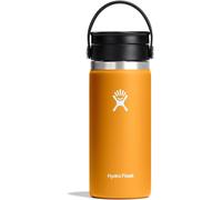 Tzf-- Couvercle Flex Sip Pour Goulot Large 473 Ml (16 Oz) - Étanche - Couvercle Isolé En Nid D'abeille Avec Sangle Flex Pour Un Transport Facile - Compatible Lave-Vaisselle - Fossil