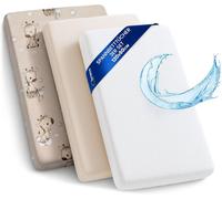 Tzf-Drap Housse Cododo Pour Nacelle Ensemble De 2 Draps Lot De 3 : 120 X 60 Cm Avec Protege Matelas Impermeable - Alese Bebe Compatible Avec Berceaux Landeau Couffin Et Poussette Enfant