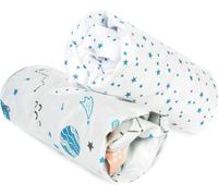 Tzf-Draps Housse 50x90 Cododo - Parure 2 Pcs 100% Coton, Alèse Protégé Matelas Compatible Avec Berceau Cododo Et Matelas 90x55 50x83 40x90 Et Similares