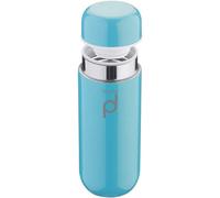 Tzf-Drinkpod Hcf-200b Gourde, Acier Inoxydable, Bleu, 200 Ml