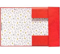 Tzf-Erik® - Chemise Cartonnée A4 Snoopy Chemise À Rabats Rigide Pochette Cartonnée 24 X 34 Cm Fournitures Scolaires, Fournitures De Bureau