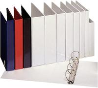 Tzf-- Essentials - 49700 - Classeur À Anneaux Personnalisable - A4 - Capacité De 140 Feuilles - Carton Recouvert De Polypropylène - 4 Anneaux - Blanc