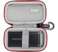 TZF-Étui pour WD 1 to/2 to/4 To/500 Go My Passport SSD Disque SSD Portable & pour Samsung SSD Externe T5 Evo Portable, 2 to/8 to/4 to (Étui Uniquement)