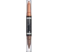 Tzf-Eyemazing Double Effect Crayon Eye-Liner Et Fard À Paupières Rotatif 2 En 1 - Couleur Marron (002 Molten Metal) - 1 X 1,6 G