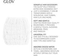 Tzf-Glov Bandeau Cheveux Femme-Accessoire Cheveux Bandeau Maquillage Démaquillant Confortable Et Pratique Pour Tous Types De Idéal Pour Spa Yoga Et Beauté