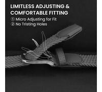 Tzf-Golf Ceinture Unisex Elastic Tressé Ceinture Pour Hommes Et Femmes 2 Pack, Vintage Tissu Élastique Tissé Tressé Extensible Pour Jeans Boucle Alliageceinture Pour Golf Sports