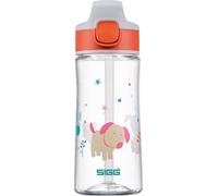 Tzf-- Gourde Enfant En Tritan - Miracle - Avec Paille - Étanche - Poids Plume - Sans Bpa - Inrayable Et Incassable - École & Sport - 0,35l / 0,45l