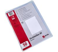 Tzf-Hetzel 21575090 Pack De 50 Chemises Coin Grainée A5 Transparent
