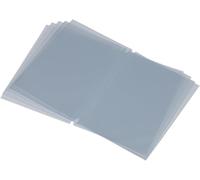 Tzf-- Inserts Avec Pochettes Transparentes Doubles A5 - Pour Porte-Menu, Carte Des Vins - Pour Café, Bar, Restaurant - Lot De 10, Trasparente