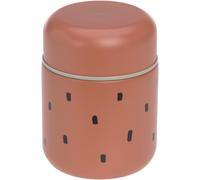 Tzf-Lässig Bébé Enfants Boîte Isotherme Bouillie Goûter Anti-Fuite Acier Inoxydable 350 Ml/Food Jar Happy Prints Caramel