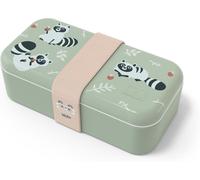 Tzf-- Lunch Box Enfant Mb Foodie Raccoon - Raton Laveur - Boîte Repas Enfant - Idéal Ecole/Parc - Sans Bpa - Durable Et Sûr - Vert