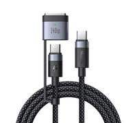 TZF-McDodo Câble USB C vers Magsafe 3 Max Power PD 140W/240W avec Lumière LED - Compatible avec MacBook Air Pro 2, Mac, iPhone 15, Galaxy