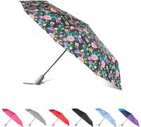 Tzf-Men's And Women's Ultimate Protection Folding Umbrella With Auto Open Close Windproof Sun Protection