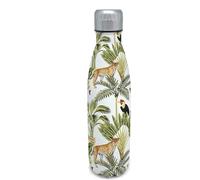 Tzf-Nerthus Fih 514 Flasque Double Paroi En Acier Inoxydable Chaud Et Froid Motif Jungle 500 Ml Sans Bpa 18/8