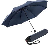 Tzf-Parapluie De Poche A.050 Medium Manual - Compact Et Résistant Aux Tempêtes - Stable - Coupe-Vent - Navy