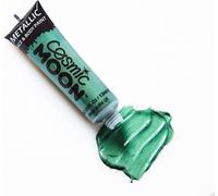 Tzf-- Peinture De Maquillage Métallique Pour Le Visage Et Le Corps - 12ml - Créez Des Motifs De Maquillage Métallique Fascinants Pour Visage! - Inclut: Vert