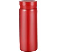 Tzf-Petite Gourde Isotherme \U2013 Bouteille D`Eau Mignonne, Thermos Isolé Sous Vide Pour Boissons Chaudes Et Froides, Garde 12h Chaud & 6h Froid (200 Ml) Rouge