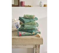 TZF-PIP Studio Serviette Les Fleurs,Vert - 55x100