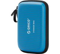 TZF-Pochette Disque Dur Externe 2.5"", Imperméable Antichoc Étui Housse Disque Dur Compatible avec Seagate 2,5 Pouces, SanDisk, Samsung, WD, avec Taille Intérieure 14 * 8.5CM.(Bleu)