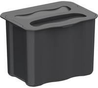 Tzf-- Poubelle De Recyclage Auxiliaire, Petit Seau Recycle 5 L Pour La Cuisine, Plastique Gris Anthracite, 1 U