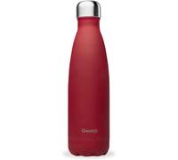 Tzf-Qwetch - Bouteille Isotherme Granite Rouge 500ml - Gourde Nomade Inox - 24h Froid Et 12h Chaud - Etanche, Sans Bpa & Réutilisable - Gourde Isotherme Pour Sport, Voyage, Bureau, Randonnée