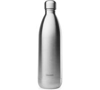 Tzf-Qwetch - Bouteille Isotherme Inox Brossé 1l - Gourde Nomade Inox - 24h Froid Et 12h Chaud - Etanche, Sans Bpa & Réutilisable - Gourde Isotherme Pour Sport, Voyage, Bureau, Randonnée