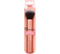 Tzf-Real Techniques Everything Face Makeup Brush, Flawless Finish, Streak Free Makeup Application, For Foundation, Concealer, And Powder Makeup Application, Orange,1 Count