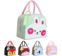 Tzf-Sac Isotherme Repas Enfant, Sac Isotherme Repas Bebe, Sac Isotherme Bebe, Sac Repas Enfant, Sac Isotherme Repas Bebe, Petit Sac Isotherme Repas Enfant (Lapin Gris)