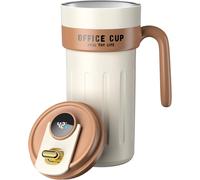 Tzf-Smart Coffee Travel Mugs, 650ml Tasse À Café En Acier Inoxydable 316 Isolée Sous Vide Indicateur De Température Led Ecran Tactile, Bouteille Scellée Smart Mug