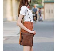 Tzf-Soft Pu Leather Crossbody Bags For Women, Cross Body Bag With Multiple Pockets, Adjustable Strap, Perfect For Daily Use