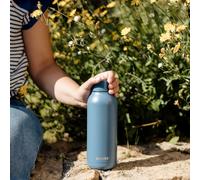 Tzf-Solid Stone Blue Bouteille Thermos En Acier Inoxydable 510 Ml
