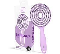 Tzf-Tb Tools For Beauty - Brosse Démêlante Lila Vegan Haute Qualité Design Ergonomique Anti-Frisottis Massage Cuir Chevelu Facile À Utiliser Pour Cheveux Mouillés Et Secs Couleurs Vives