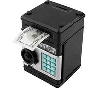 TZF-Tirelire électronique en Forme de Cochon pour espèces, pièces de Monnaie, boîte à Billets, Coffre-Fort Automatique pour Billets, Mot de Passe, Distributeur ATM - Cadeau d'anniversaire pour Enfant