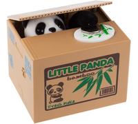 TZF-Tirelire en forme de chat avec mot de passe - Tirelire électronique - Coffre-fort - Tirelire en forme de panda - Tirelire intelligente - Motif panda classique