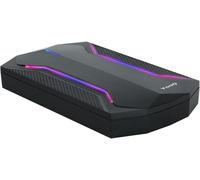 TZF-TQE-2599RGB - Boîte de Jeu Externe pour disques durs/SSD de 2,5 Pouces
