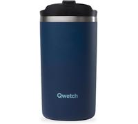 Tzf-- Travel Mug Isotherme - Bleu Marine 350ml - Thermos Café & Thé En Inox - 6h Chaud Et 12h Froid - Sans Bpa, Étanche, Mug De Voyage