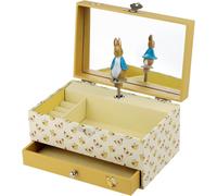 TZF-TROUSSELIER - Pierre Lapin - Peter Rabbit. - Boîte à Trésors & Bijoux Musicale - Idéal Cadeau Enfant - Musique Le Printemps de Vivaldi - Colori Vert