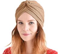 Tzf-Turban Femme Tissu Crépon Torsadé - Foulard Cheveux Bonnet Divination Tissé Costume Festival Yoga Boho Chic
