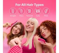 Tzf-Wetbrush Original Brosse À Cheveux Démêlante Avec Poils Intelliflex Ultra Doux Pour Séparer Doucement Les N?uds Avec Facilité, Le Démêlant Est Doux Pour Les Cheveux, Princesse Élégante