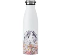 Tzf-X Tipperleyhill Bouteille En Acier Inoxydable À Double Paroi, 500ml Bouteille À Boissons Isolée Sous Vide Pour Conserver Les Boissons Froides Et Chaudes, Avec Impression De Cochon D'inde