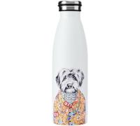 Tzf-X Tipperleyhill Bouteille En Acier Inoxydable À Double Paroi, 500ml Bouteille À Boissons Isolée Sous Vide Pour Conserver Les Boissons Froides Et Chaudes,Avec Impression De Cockapoo