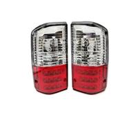 TZIUSFAC pour Nissan pour Patrol GQ Y60 GR 1988 1987-1997 Feu Arrière Feu Stop Clignotant Arrière Modifié Feu Arrière Ensemble Pièces Automobiles (Red and White)