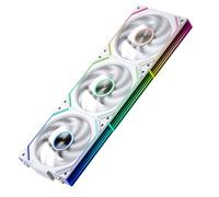 TZMRIT Interstellar-V2SE-Ultra 120mm PC Fan, ARGB PWM 2000RPM / 55CFM Airflow, Forward and Reverse Blade Design, Precision HDB Bearing, High Performance Unit PC Fan, Modular Daisy Chain (WHRF)